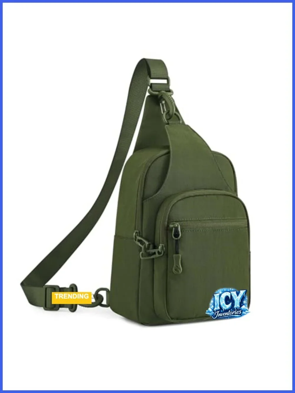RFID Blocking Anti-Theft Crossbody Sling Bag Women Travel Hands-Free Adjustable